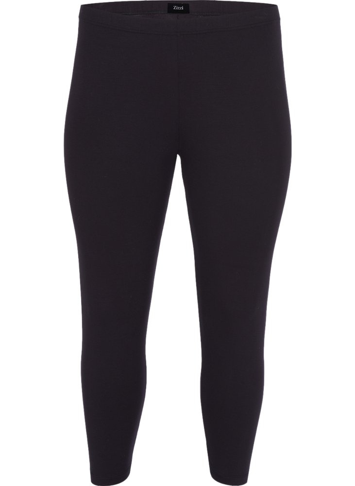 ZIZZI FANTASTYCZNE LEGGINSY CZARNE 3/4 011D ZIZZI FANTASTYCZNE LEGGINSY CZARNE 3/4 011D
