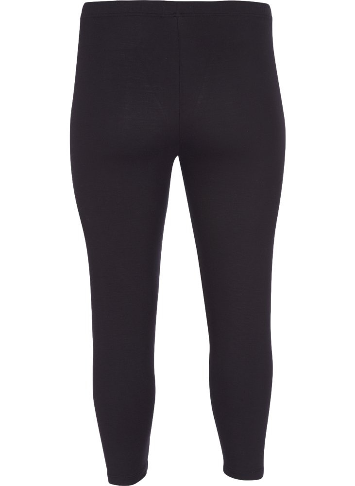ZIZZI FANTASTYCZNE LEGGINSY CZARNE 3/4 011D ZIZZI FANTASTYCZNE LEGGINSY CZARNE 3/4 011D