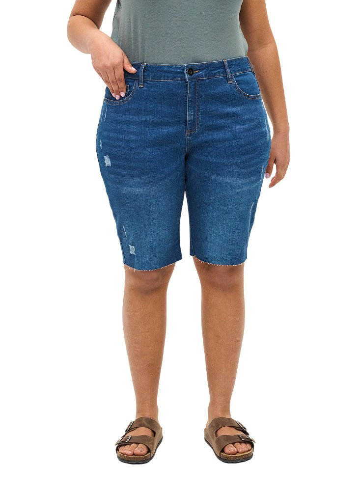 ZIZZI FANTASTYCZNE SPODENKI JEANS 126A ZIZZI FANTASTYCZNE SPODENKI JEANS 126A