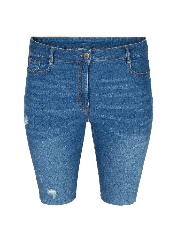 ZIZZI FANTASTYCZNE SPODENKI JEANS 126A ZIZZI FANTASTYCZNE SPODENKI JEANS 126A