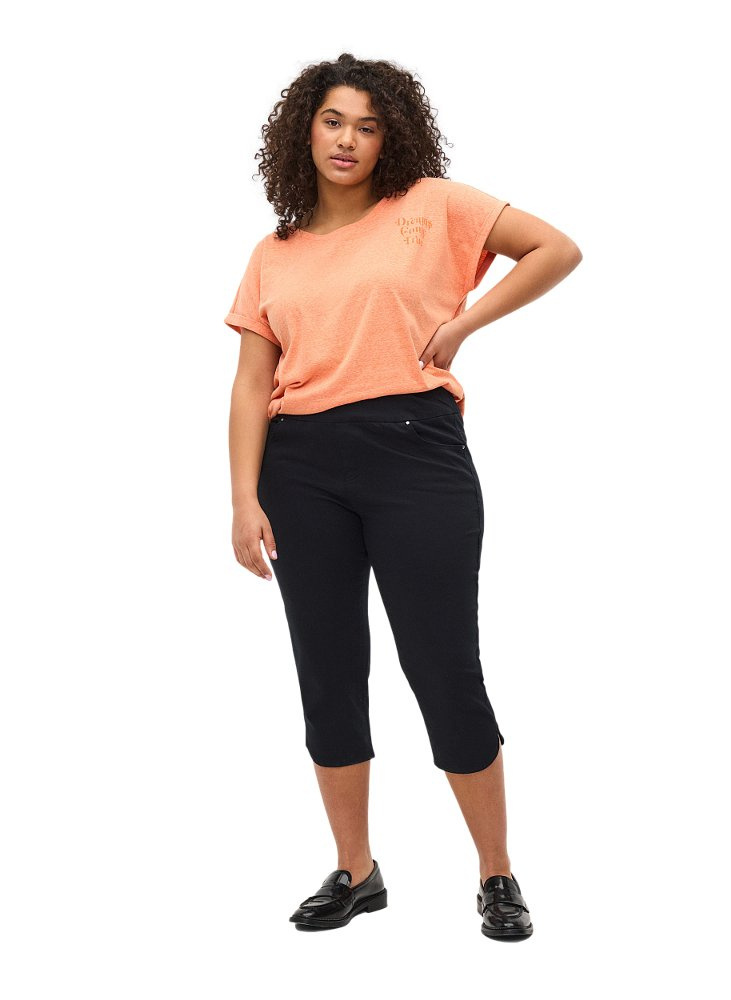 ZIZZI MODNE RYBACZKI CZARNE STRETCH 111A ZIZZI MODNE RYBACZKI CZARNE STRETCH 111A