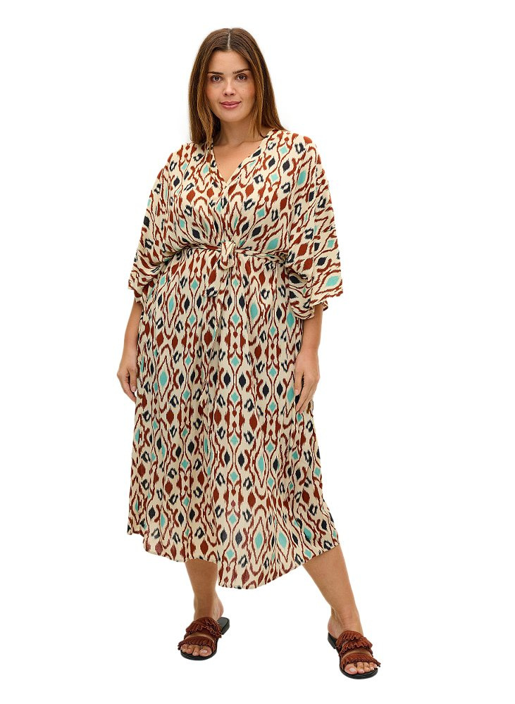 ZIZZI SUKIENKA OVERSIZE WZÓR 038B ZIZZI SUKIENKA OVERSIZE WZÓR 038B