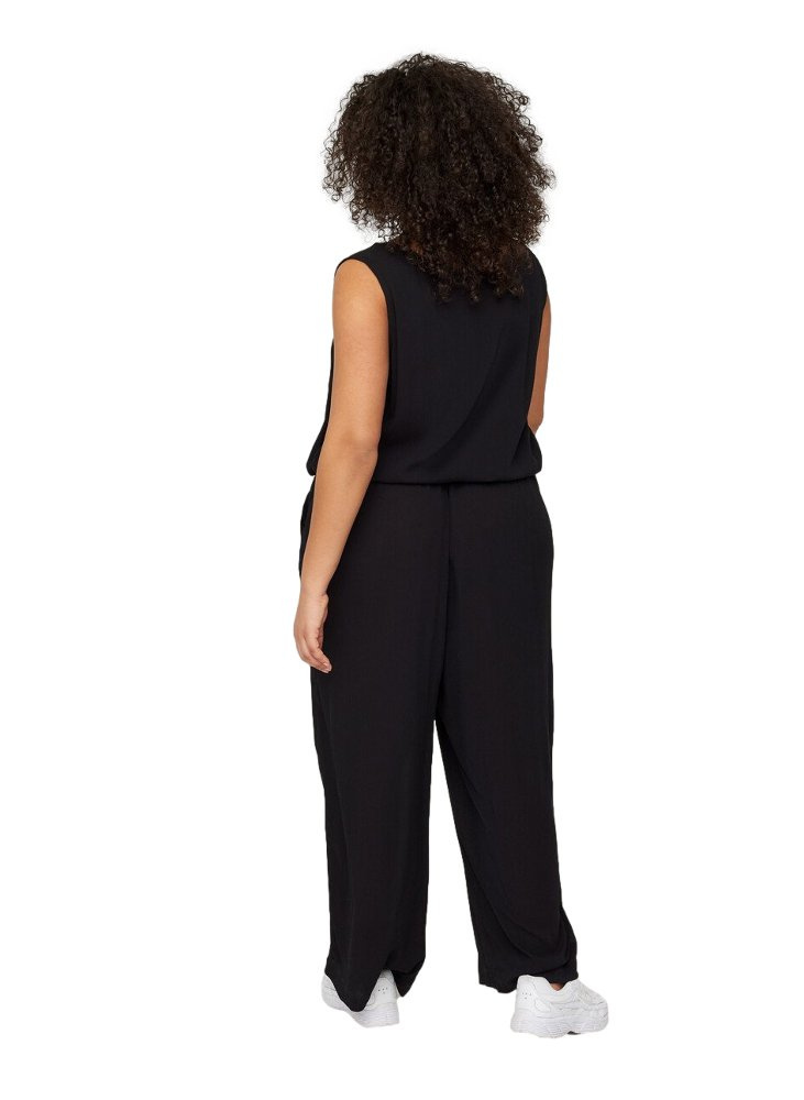 ZIZZI ZWIEWNY KOMBINEZON CZERŃ 036L ZIZZI ZWIEWNY KOMBINEZON CZERŃ 036L