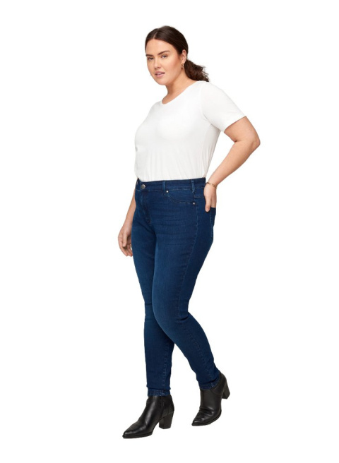 ZIZZI GRANATOWE JEANSY SPODNIE 064G ZIZZI GRANATOWE JEANSY SPODNIE 064G