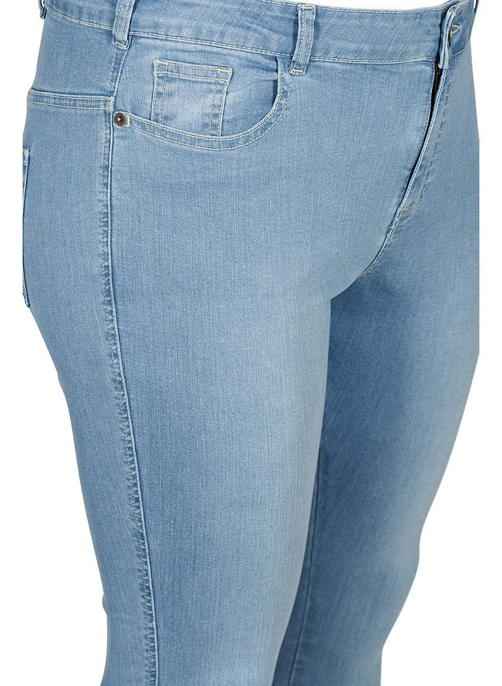 ZIZZI MODNE JASNE JEANSY RURKI 003A ZIZZI MODNE JASNE JEANSY RURKI 003A
