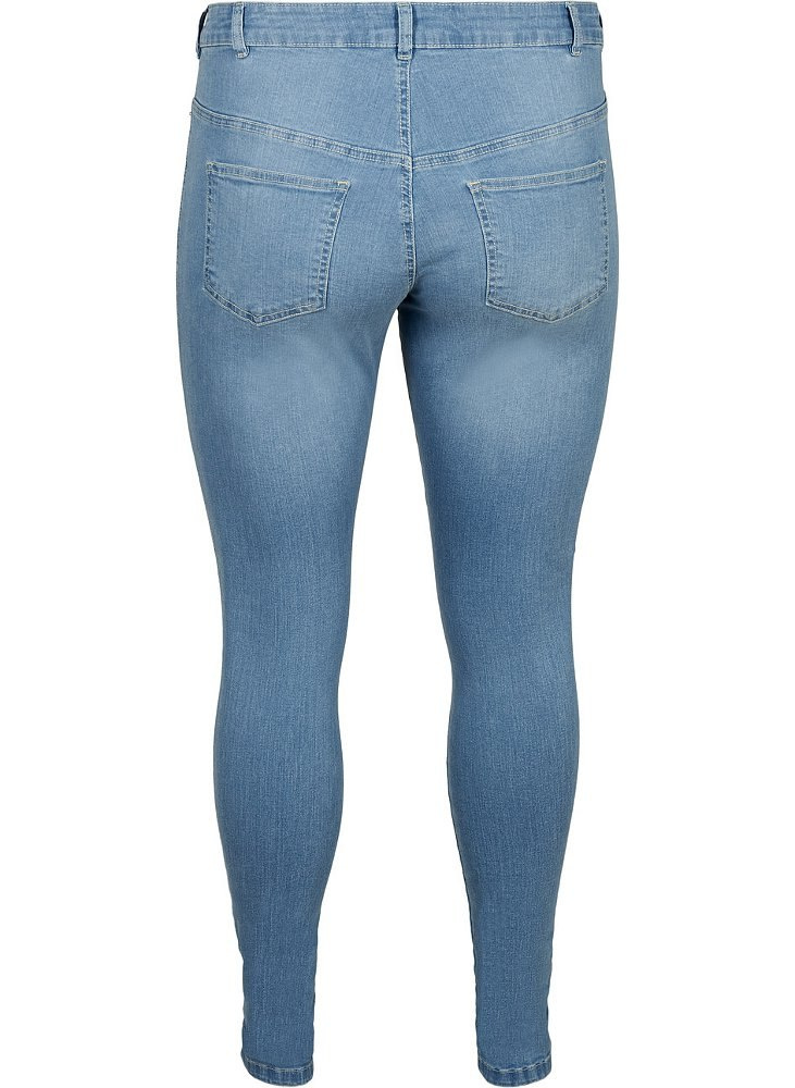 ZIZZI MODNE JASNE JEANSY RURKI 003A ZIZZI MODNE JASNE JEANSY RURKI 003A