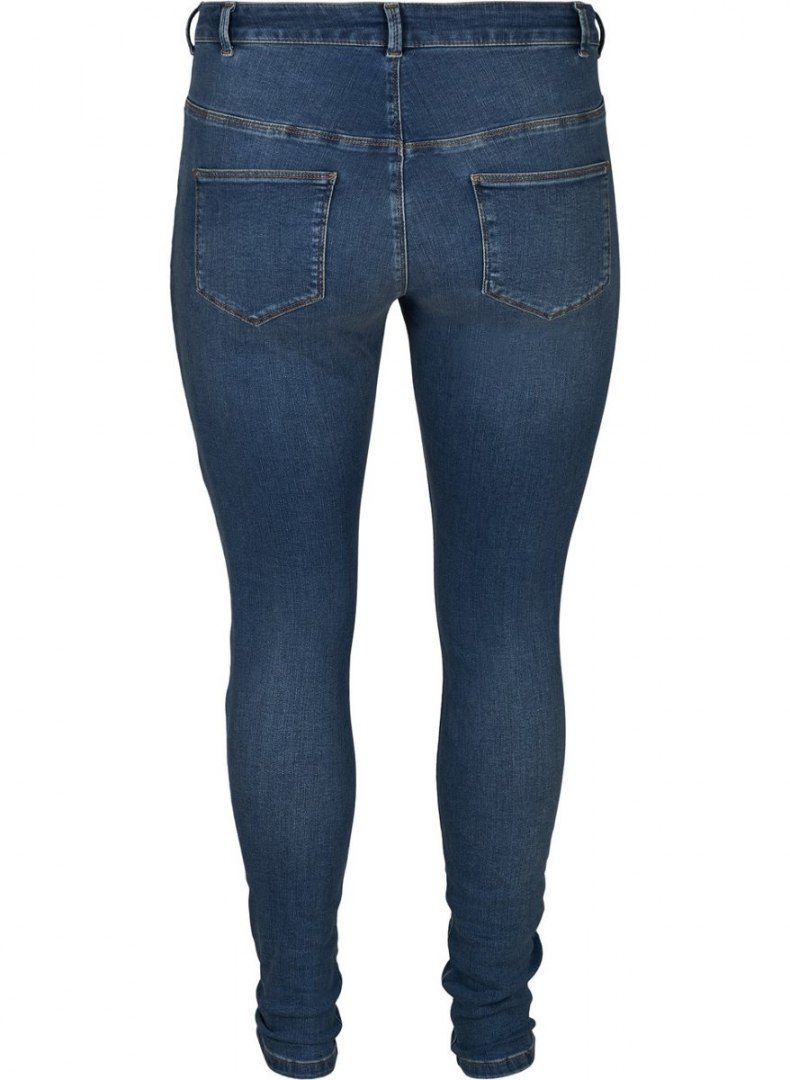 ZIZZI NIEBIESKIE SPODNIE JEANSY RURKI 200P ZIZZI NIEBIESKIE SPODNIE JEANSY RURKI 200P
