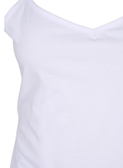 ZIZZI BIAŁY TOP RAMIĄCZKA 963D ZIZZI BIAŁY TOP RAMIĄCZKA 963D