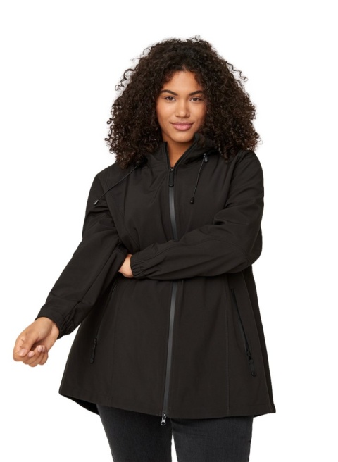 ZIZZI CZARNA KURTKA SOFTSHELL 383J