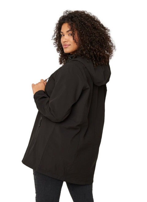 ZIZZI CZARNA KURTKA SOFTSHELL 383J