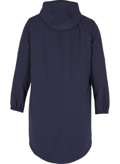 ZIZZI DŁUGA GRANATOWA KURTKA SOFTSHELL 441A ZIZZI DŁUGA GRANATOWA KURTKA SOFTSHELL 441A