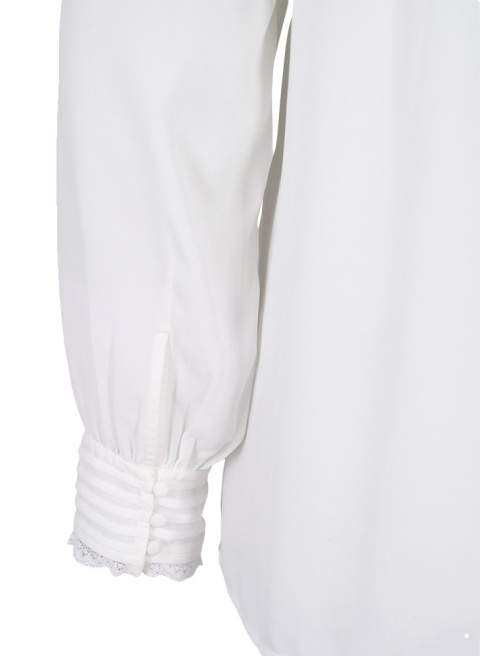 ZIZZI ELEGANCKA BLUZKA BIAŁA HAFTY 067A ZIZZI ELEGANCKA BLUZKA BIAŁA HAFTY 067A