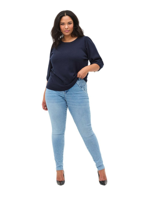 ZIZZI JASNE JEANSY PRZESZYCIA RURKI 798A N82 ZIZZI JASNE JEANSY PRZESZYCIA RURKI 798A N82