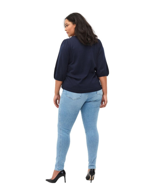 ZIZZI JASNE JEANSY PRZESZYCIA RURKI 798A N82 ZIZZI JASNE JEANSY PRZESZYCIA RURKI 798A N82