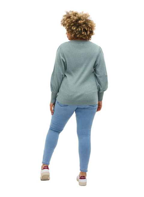 ZIZZI MODNE BŁĘKITNE JEANSY 7/8 181A ZIZZI MODNE BŁĘKITNE JEANSY 7/8 181A