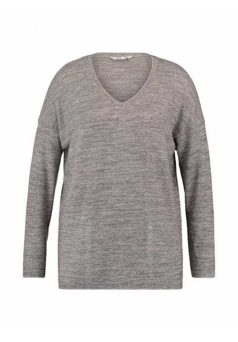 Z-ONE SWETER W SEREK MELANŻ ZO12