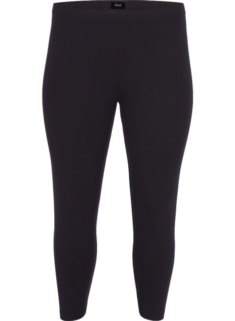 ZIZZI WISKOZOWE CZARNE LEGGINSY 3/4 011V