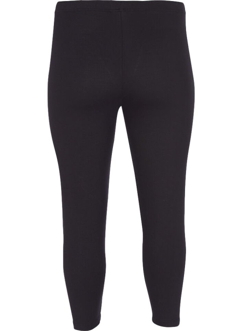 ZIZZI WISKOZOWE CZARNE LEGGINSY 3/4 011V