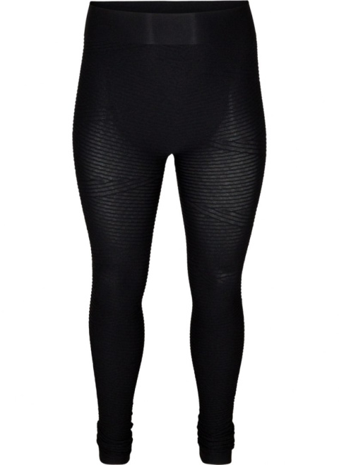 ZIZZI MODNE WYGODNE LEGGINSY SIATECZKA 103A