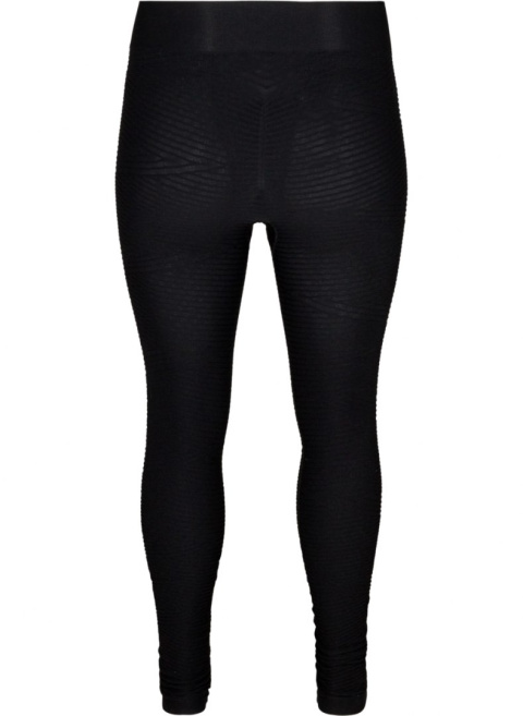 ZIZZI MODNE WYGODNE LEGGINSY SIATECZKA 103A