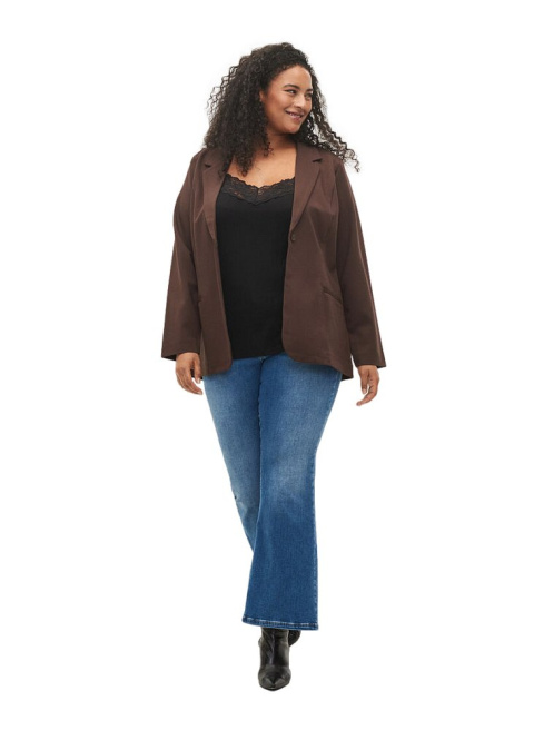 ZIZZI CZARNY TOP KORONKA 971C ZIZZI CZARNY TOP KORONKA 971C