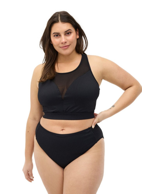 ZIZZI MAJTKI BIKINI PRĄŻKOWANE CZARNE 582B ZIZZI MAJTKI BIKINI PRĄŻKOWANE CZARNE 582B