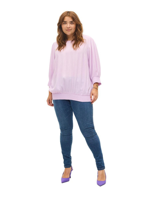 ZIZZI UROCZA FIOLETOWA BLUZKA 065A