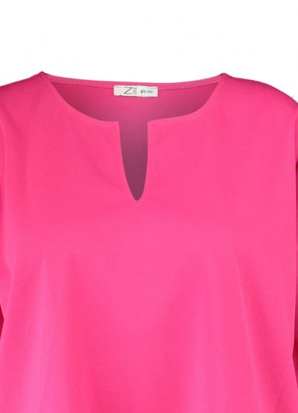 Z-ONE ELEGANCKA BLUZKA TUNIKA FUKSJA ZO34 Z-ONE ELEGANCKA BLUZKA TUNIKA FUKSJA ZO34