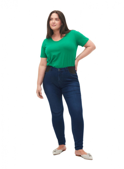 ZIZZI JEANSY Z ELASTYCZNĄ TALIĄ 064J ZIZZI JEANSY Z ELASTYCZNĄ TALIĄ 064J