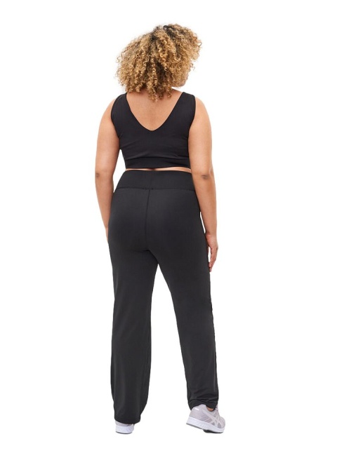 ZIZZI WYGODNE CZARNE SPODNIE PROSTE LYCRA 060J