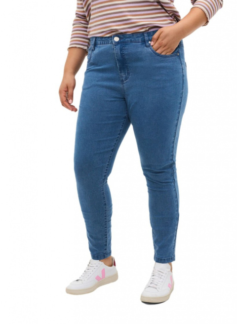 ZIZZI JASNE JEANSY ZWĘŻANE 568A N82 ZIZZI JASNE JEANSY ZWĘŻANE 568A N82