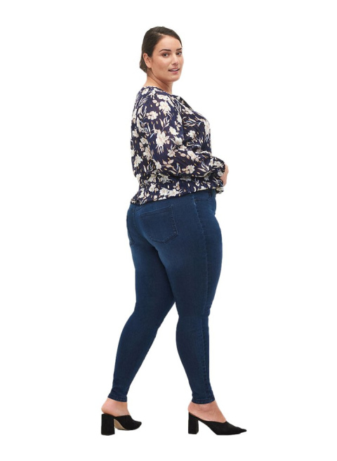 ZIZZI ŚWIETNE GRANATOWE JEANSY JEGGINSY 064L ZIZZI ŚWIETNE GRANATOWE JEANSY JEGGINSY 064L