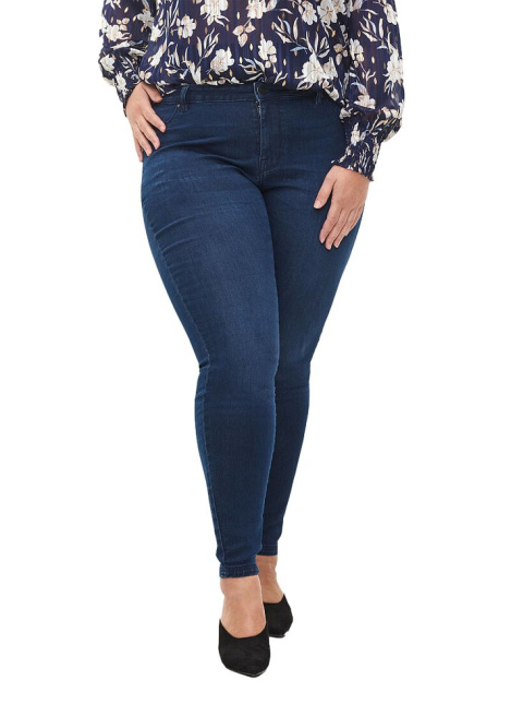 ZIZZI ŚWIETNE GRANATOWE JEANSY JEGGINSY 064L ZIZZI ŚWIETNE GRANATOWE JEANSY JEGGINSY 064L