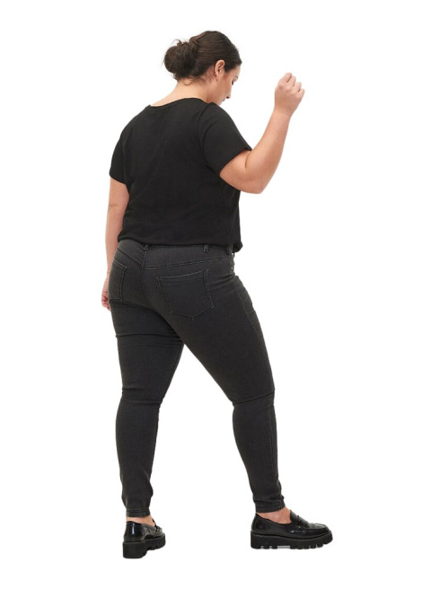 ZIZZI ŚWIETNE SZARE JEANSY JEGGINSY 064L