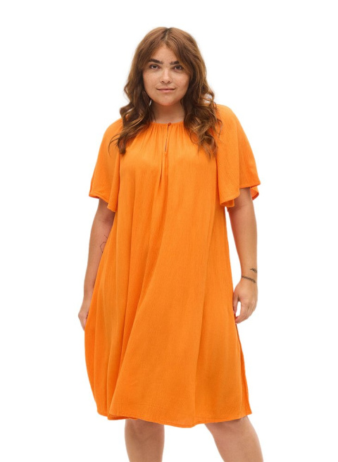 ZIZZI TUNIKA/SUKIENKA ŁEZKA POMARAŃCZ 014E