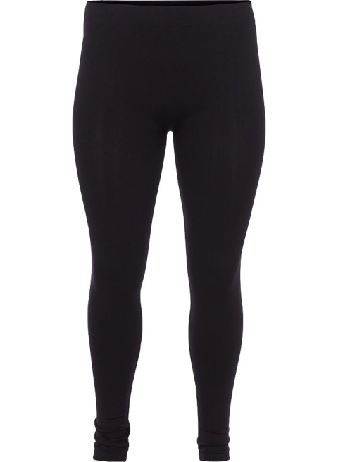ZIZZI WYGODNE BEZSZWOWE CZARNE LEGGINSY 014B