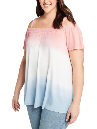 LANE BRYANT BLUZKA TUNIKA KOLOROWA LA01