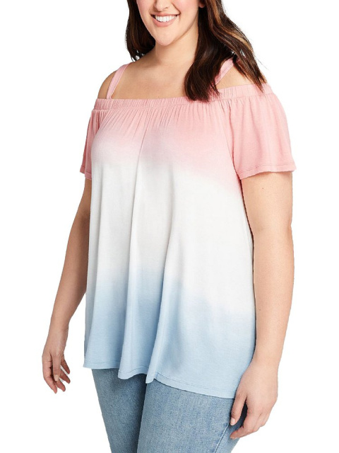 LANE BRYANT BLUZKA TUNIKA KOLOROWA LA01 LANE BRYANT BLUZKA TUNIKA KOLOROWA LA01