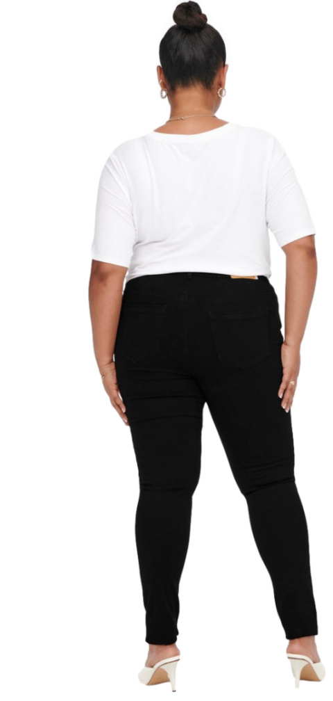 ONLY CARMAKOMA JEANSY RURKI CZARNE J165 ONLY CARMAKOMA JEANSY RURKI CZARNE J165