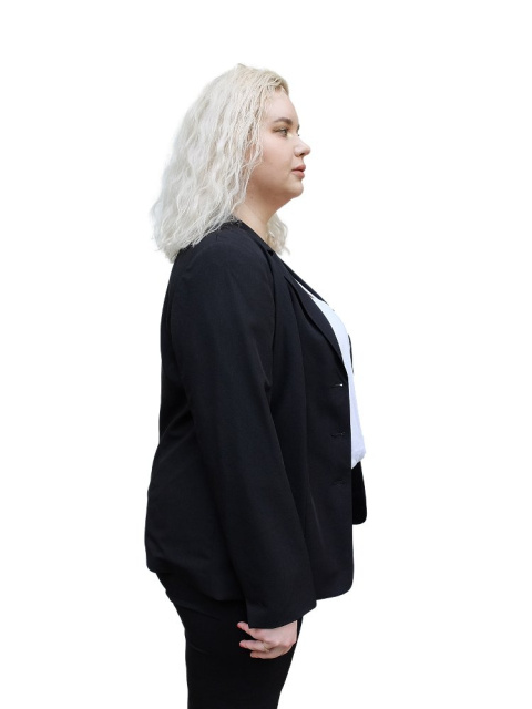 MODINA KLASYCZNA CZARNA MARYNARKA MO02 MODINA KLASYCZNA CZARNA MARYNARKA MO02