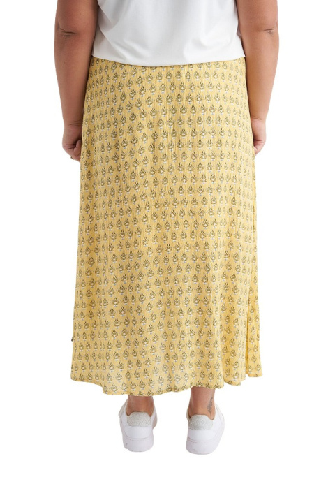 ADIA ŁADNA ŻÓŁTA SPÓDNICA MAXI A022 ADIA ŁADNA ŻÓŁTA SPÓDNICA MAXI A022