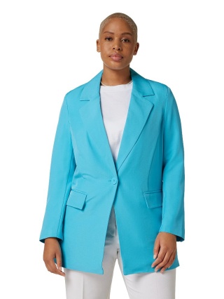 CARMAKOMA PIĘKNA BŁĘKITNA MARYNARKA O984