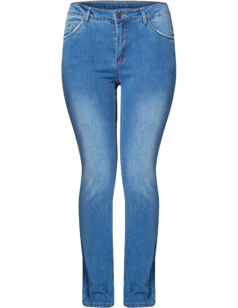 ADIA JEANSY PROSTE Z WYSOKIM STANEM A177