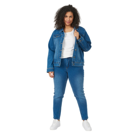 ADIA JEANSY PROSTE Z WYSOKIM STANEM A177