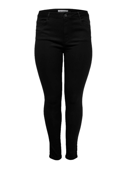 CARMAKOMA CZARNE JEANSY SPODNIE RURKI SKINNY O632 CARMAKOMA CZARNE JEANSY SPODNIE RURKI SKINNY O632