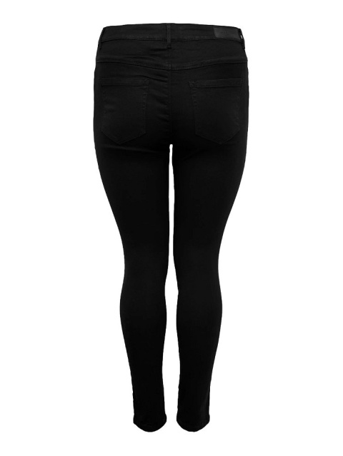CARMAKOMA CZARNE JEANSY SPODNIE RURKI SKINNY O632 CARMAKOMA CZARNE JEANSY SPODNIE RURKI SKINNY O632