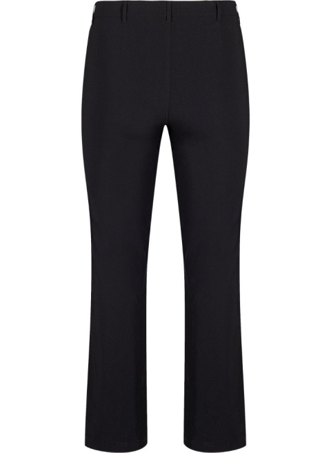 ZIZZI PROSTE SPODNIE STRETCH CZARNE W STAN 812B ZIZZI PROSTE SPODNIE STRETCH CZARNE W STAN 812B