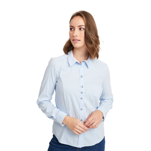 SHIRTMAKER NIEBIESKA BAWEŁNIANA KOSZULA S270 SHIRTMAKER NIEBIESKA BAWEŁNIANA KOSZULA S270