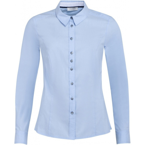 SHIRTMAKER NIEBIESKA BAWEŁNIANA KOSZULA S270 SHIRTMAKER NIEBIESKA BAWEŁNIANA KOSZULA S270
