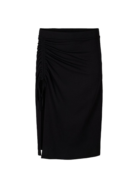 ZIZZI SPÓDNICA CZARNA MIDI ROZCIĘCIE 003B ZIZZI SPÓDNICA CZARNA MIDI ROZCIĘCIE 003B